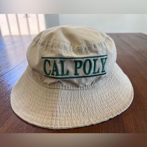 Cal Poly bucket hat.